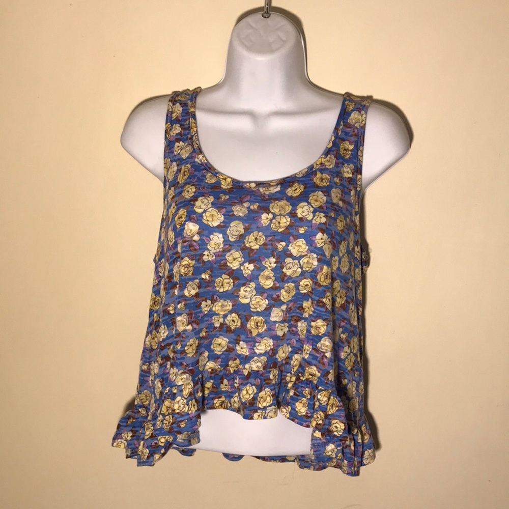 SALE Forever 21 Floral Crop Top